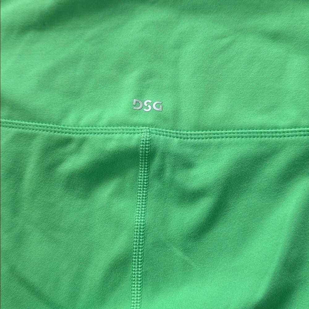 DSG‎ Women's Momentum Ultra High Rise Slime Green Bike Shorts XL NWT